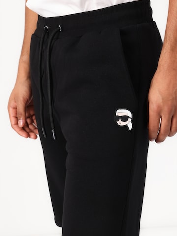 Karl Lagerfeld - Regular Calças em preto