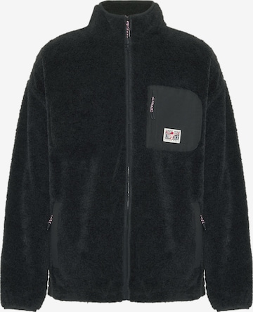 CHIEMSEE Fleecejacke in Schwarz: Vorderseite