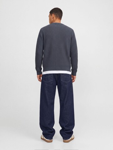 JACK & JONES Sweater 'JJSage' in Grey