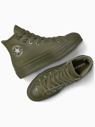 Sneaker alta 'CTAS' di CONVERSE in verde