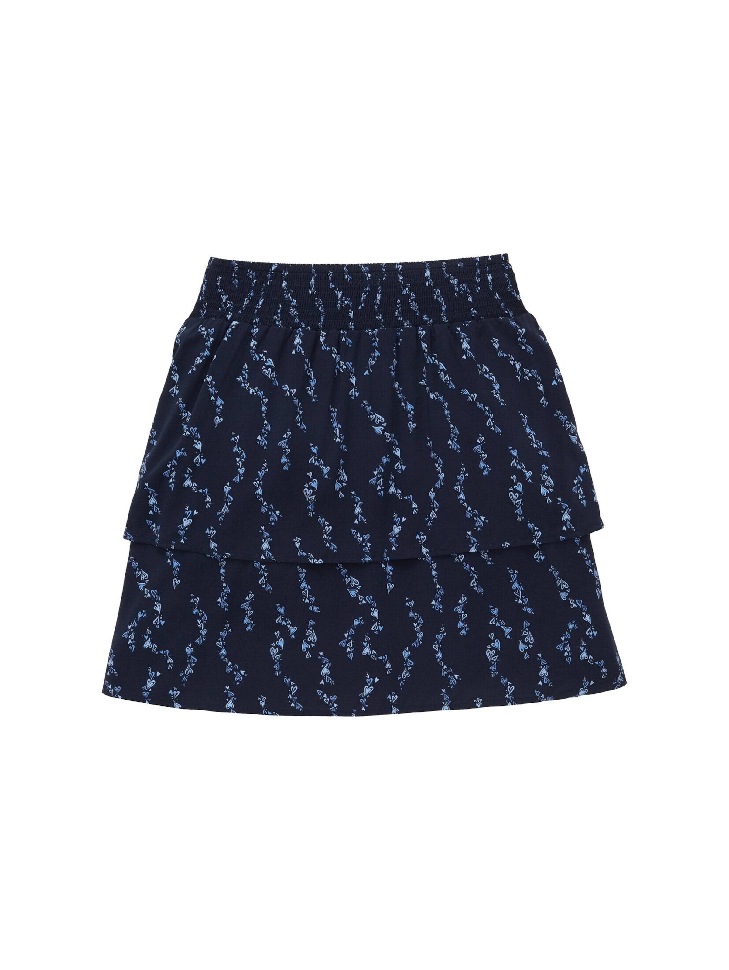 TOM TAILOR DENIM Rok in Blauw: voorkant