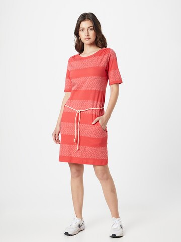 Ragwear Jurk 'CHEGO' in Rood: voorkant