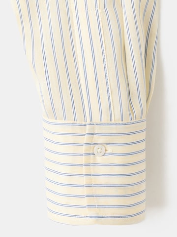 MANGO Blouse 'POKE' in Yellow