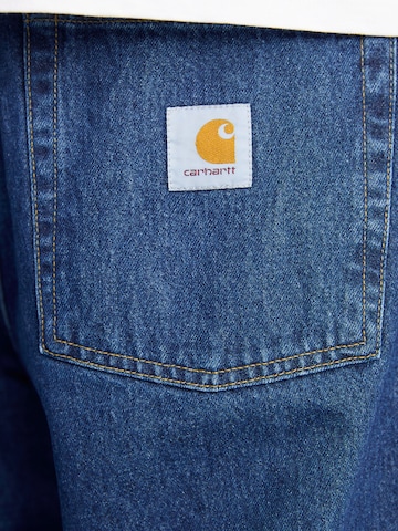 Carhartt WIP Baggy Jeans 'Brandon' in Blau