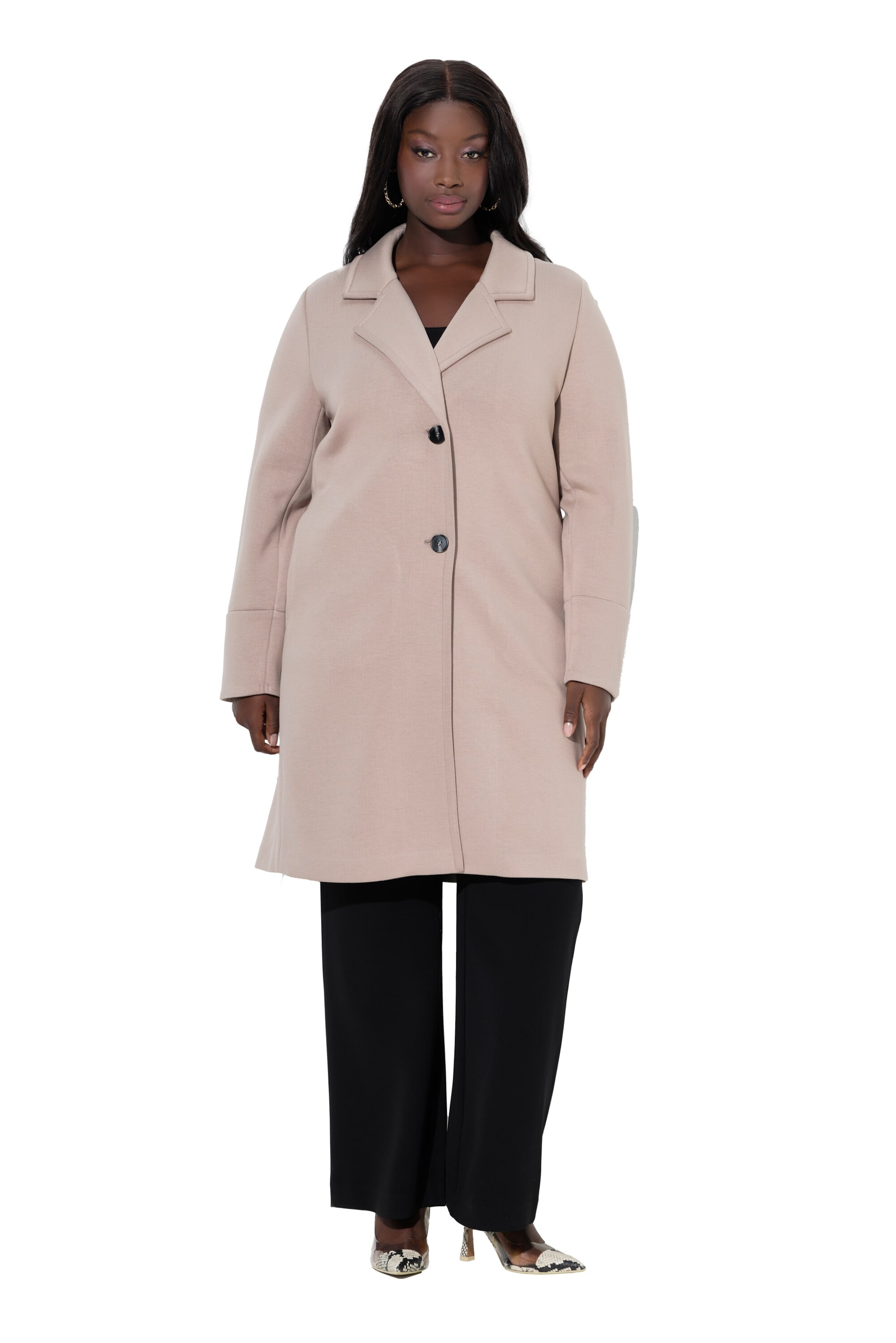 Ulla Popken Tussenmantel in Beige