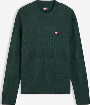Tommy Jeans Sweater in Green: front