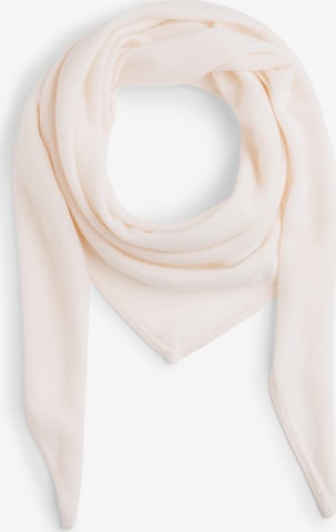 Marie Lund Schal in Weiß: Vorderseite