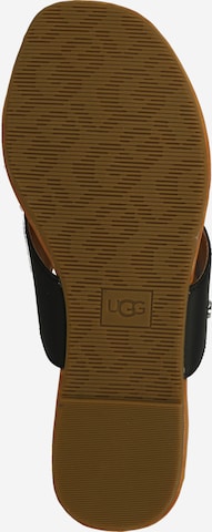 UGG Zehentrenner 'Carey' in Schwarz