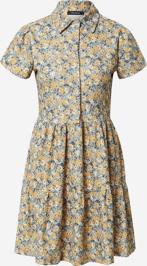 Rochie tip bluză Trendyol pe albastru / galben / gri / alb, Vizualizare produs