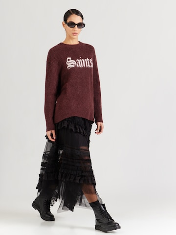 AllSaints Πουλόβερ σε καφέ