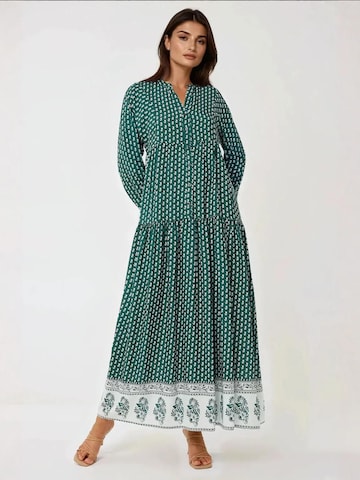 Hiccup Kleid in Grün: Vorderseite