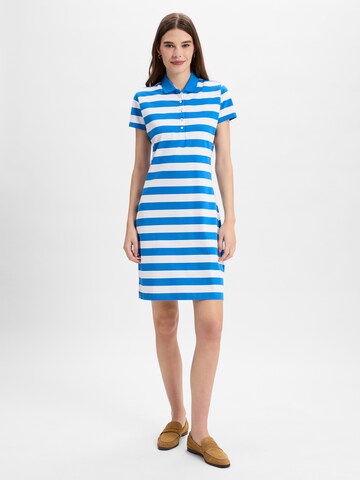 Marie Lund Jurk in Blauw: voorkant