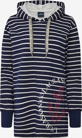 LAURASØN Sweatshirt in Blau: Vorderseite