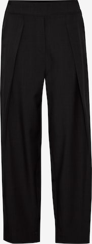 Pantalon à pince 'MIDDE' b.young en noir : devant