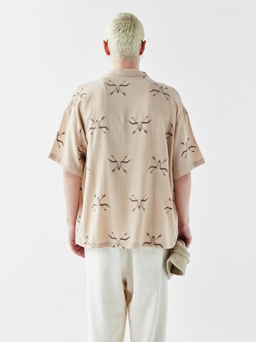 VAMOS CLO Comfort fit Overhemd in Beige