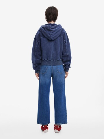 Desigual Sweatjakke i blå