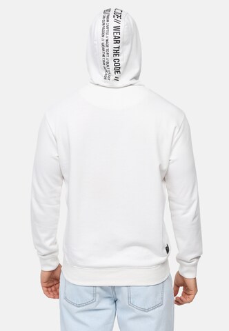 INDICODE JEANS Sweatshirt 'Lizzo' in White