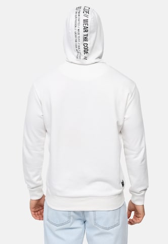 INDICODE JEANS Sweatshirt 'Lizzo' in White