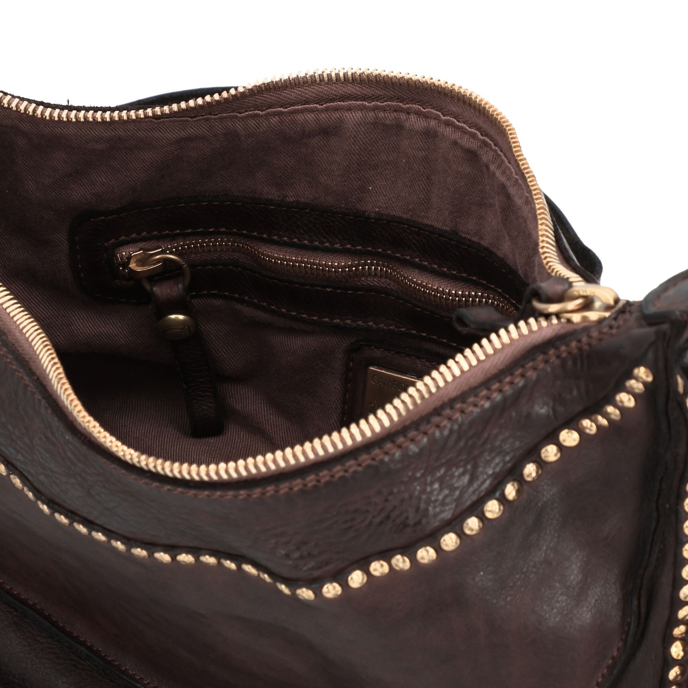 Sac à bandoulière 'Kura' Campomaggi en marron