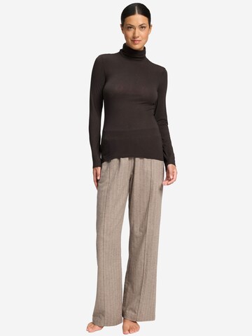 Maillot de corps ' Ultralight Wool ' Hanro en marron
