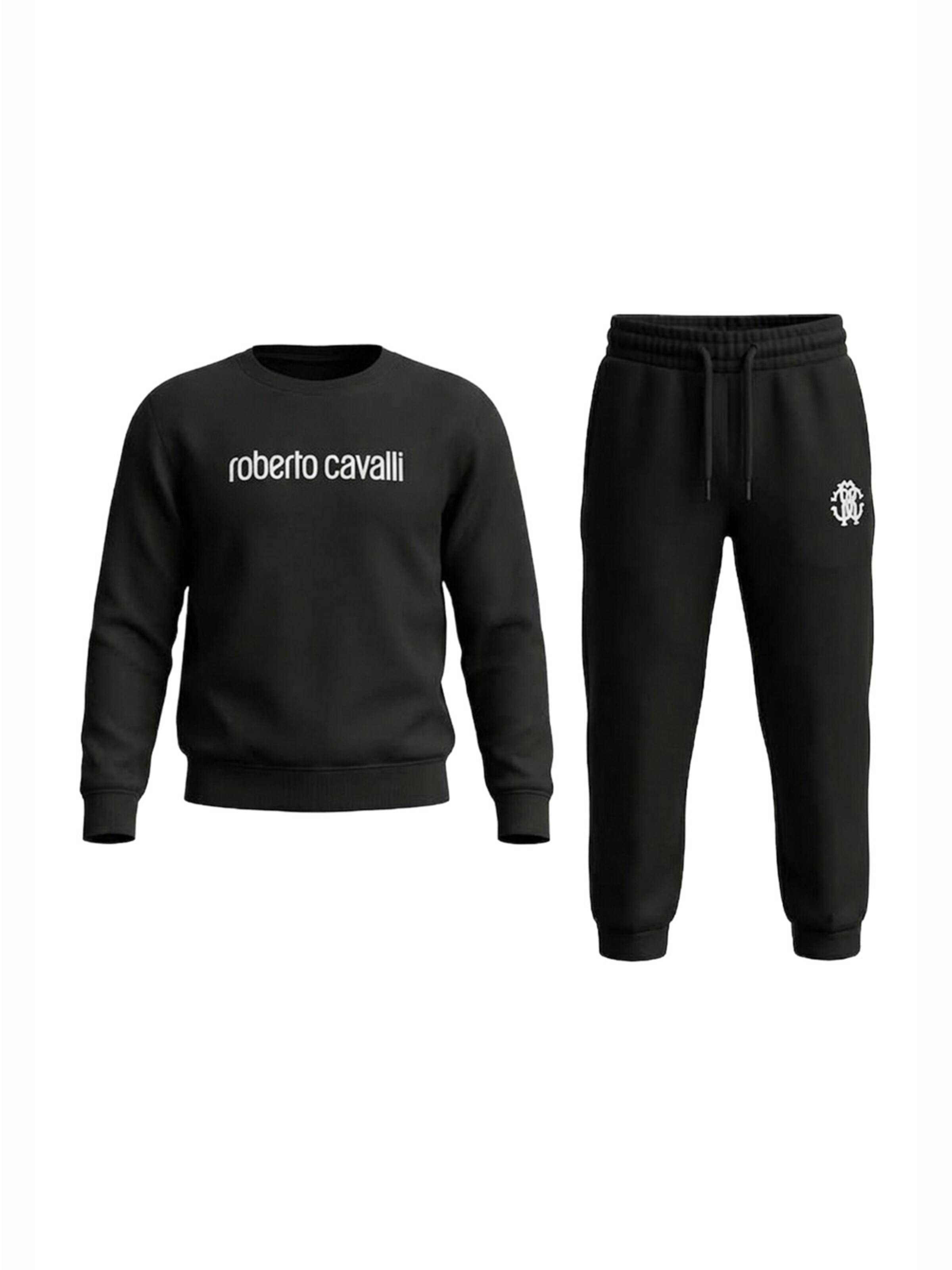 roberto cavalli Set in Black: front