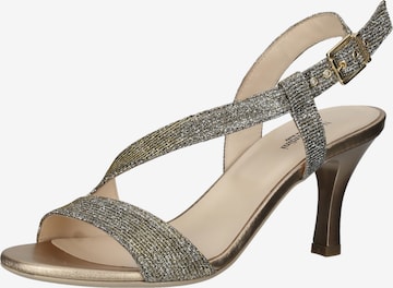 Nero Giardini Sandals in Gold: front