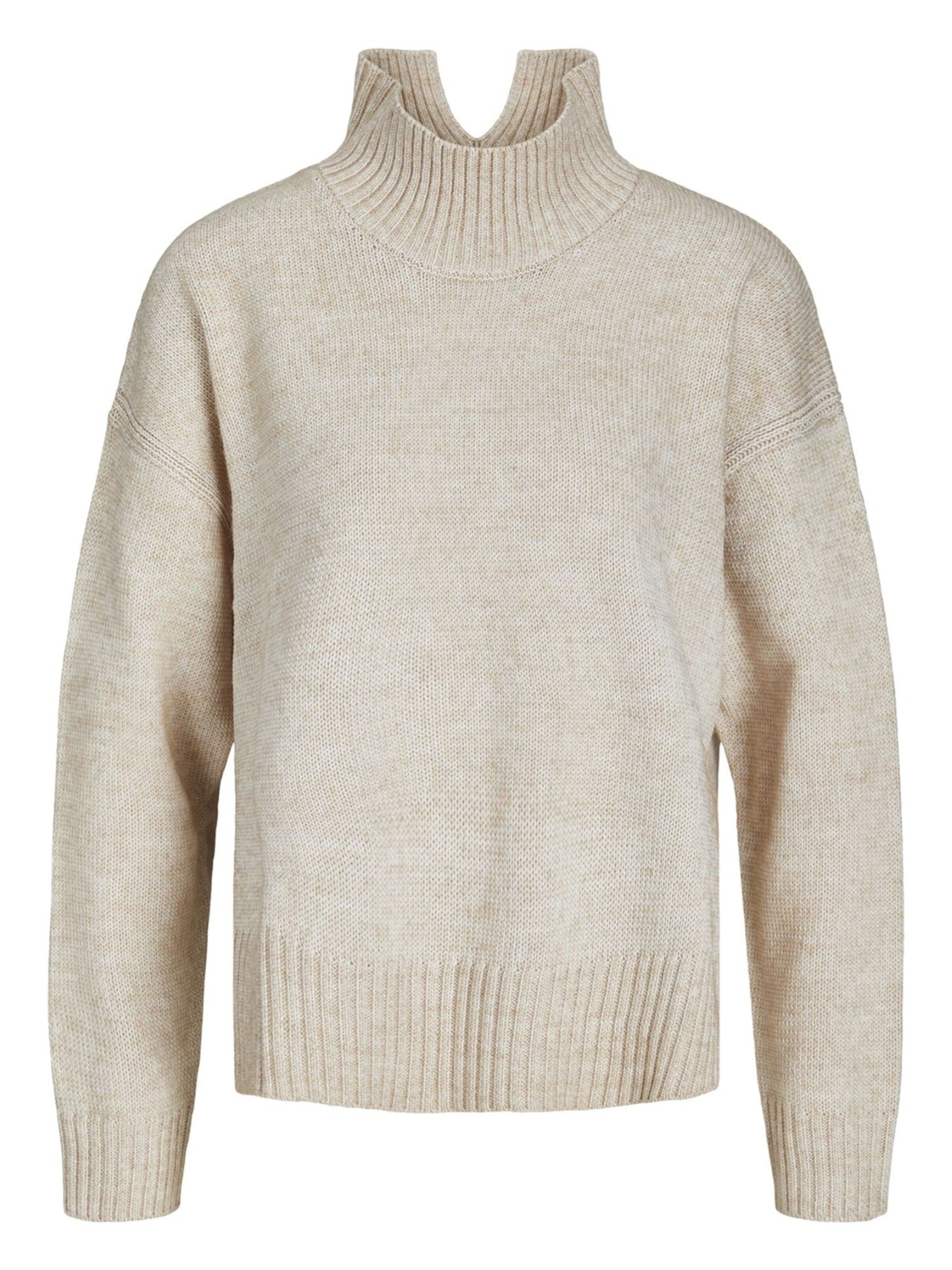 TEESHOPPEN Pullover in Beige: Vorderseite