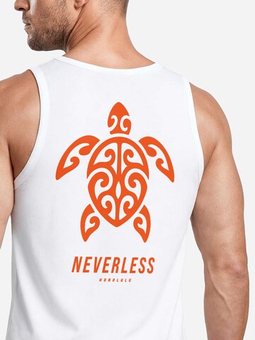 Neverless Shirt 'Honolulu Turtel'‌‌‌‌‌‌ in Weiß