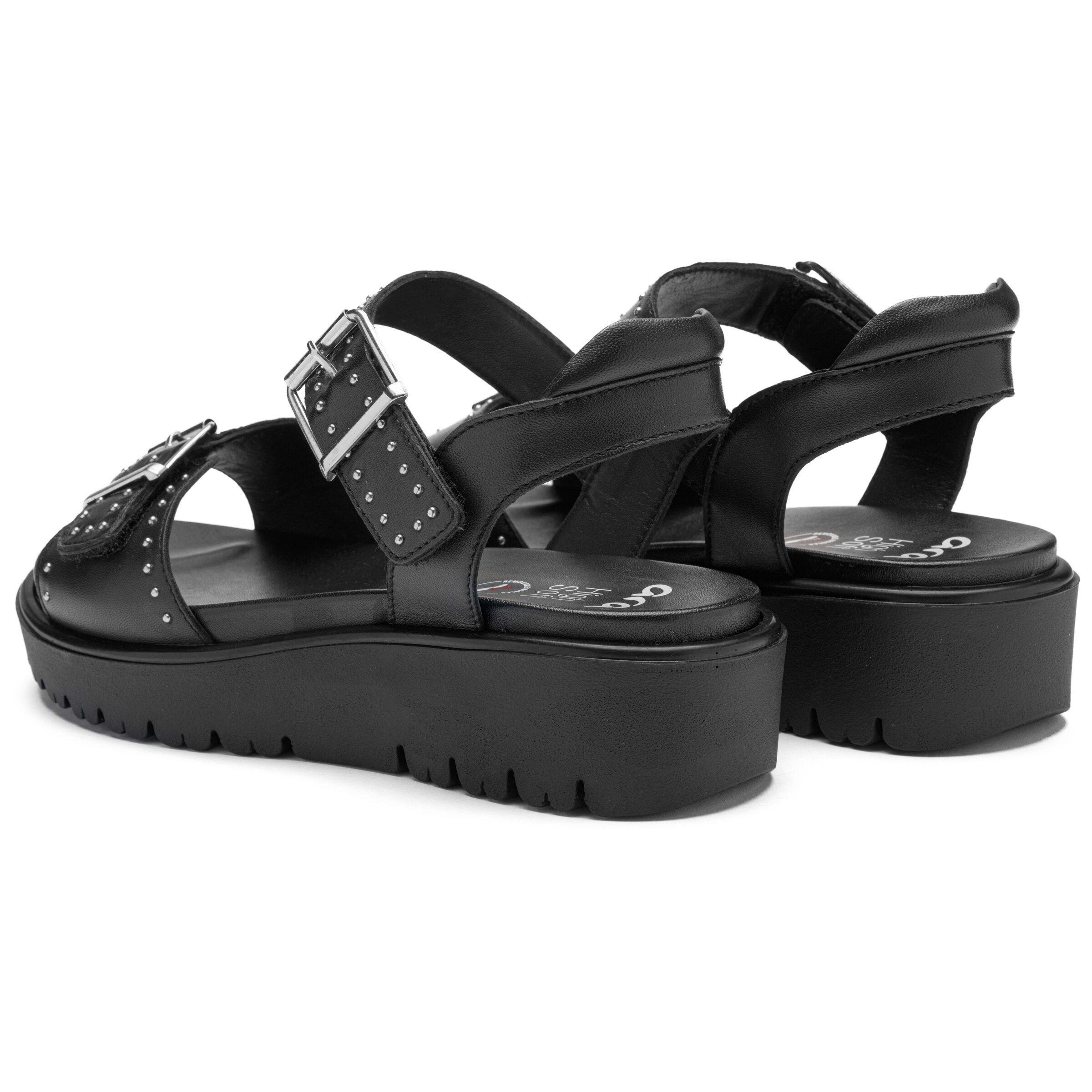 ARA Strap Sandals in Black