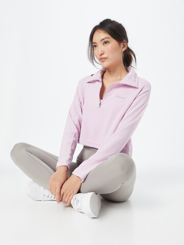 COLUMBIASportska sweater majica 'Glacial™' - roza boja