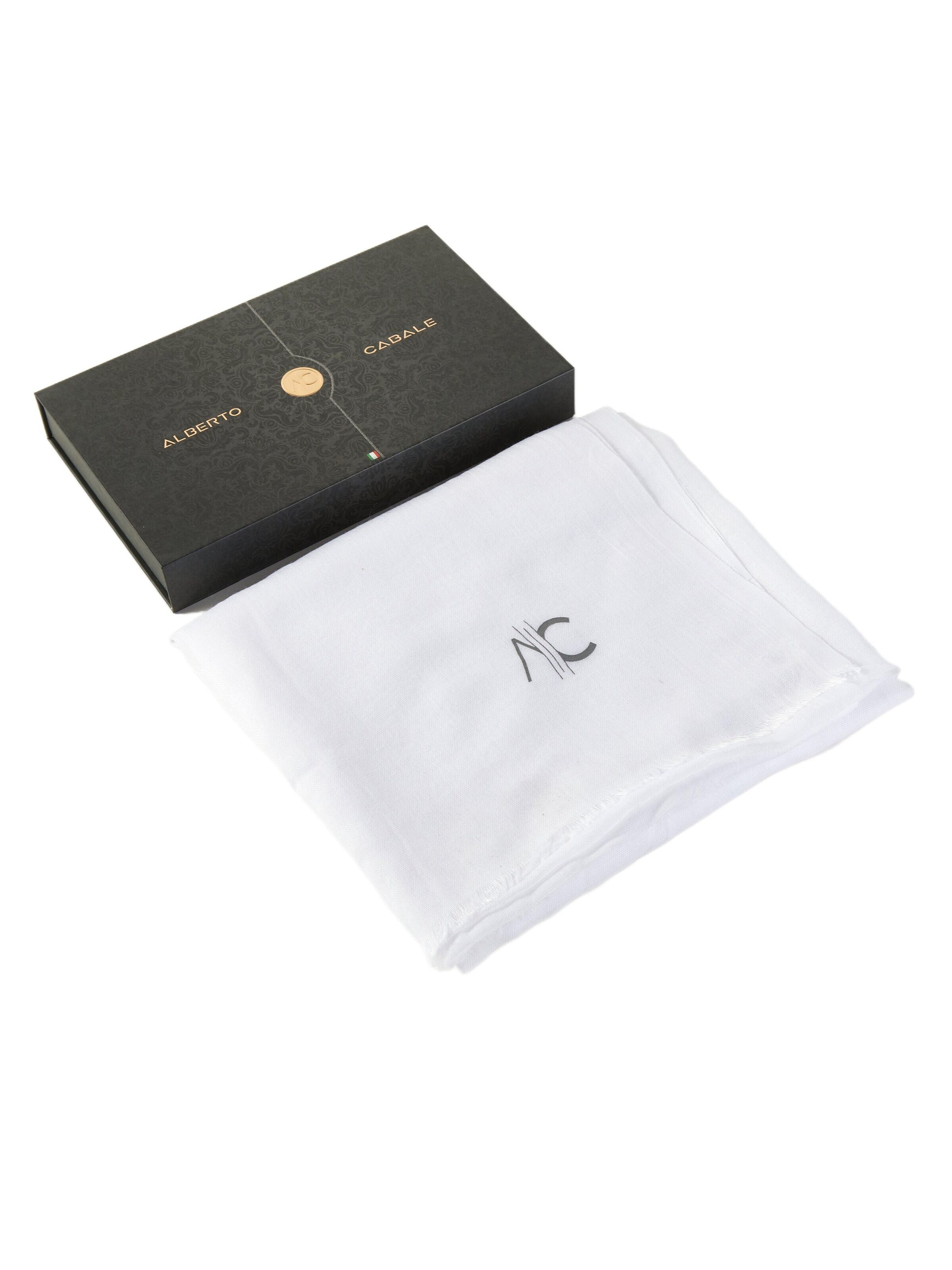 alberto cabale Scarf 'Everydays' in White