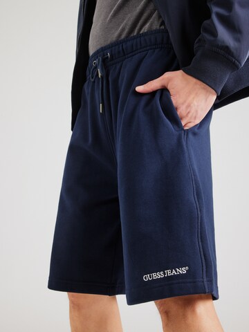 GUESS JEANS Loosefit Shorts in Blau