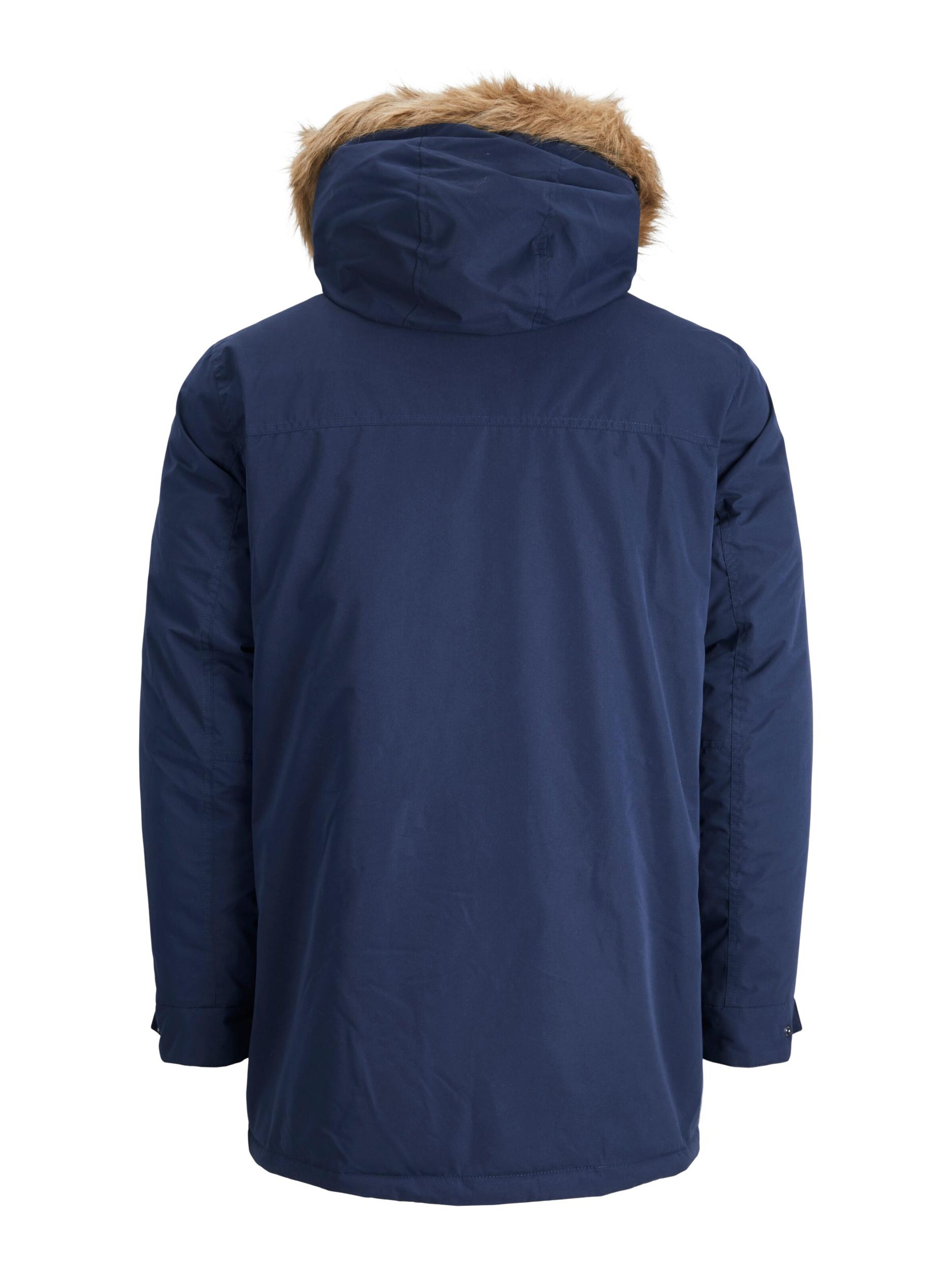 JACK & JONES Talveparka 'Winner', värv sinine