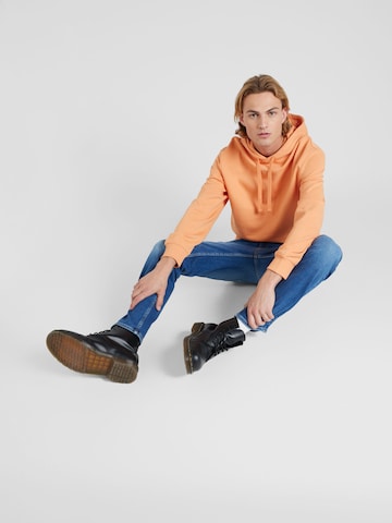 HUGO Sweatshirt 'Dapo' in Orange