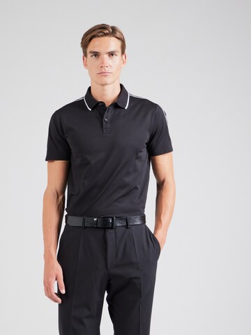 Maglietta 'QUATTRO' di GUESS in nero: frontale