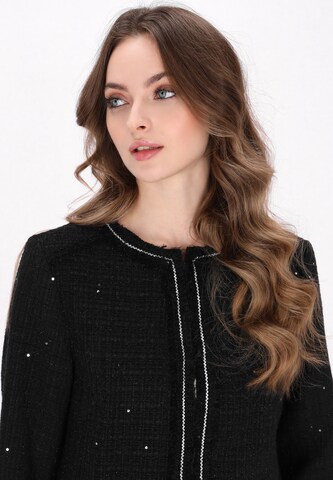 DreiMaster Klassik Демисезонная куртка 'Classic Look' в Черный