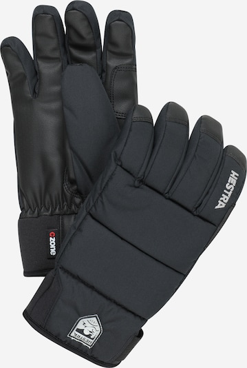 Hestra Gants de sport en noir / blanc, Vue avec produit