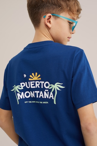 WE Fashion Majica | modra barva