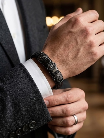 Bracelet 'ACE OF SPADE' UNIQAL en noir