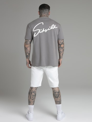 Maglietta di SikSilk in grigio