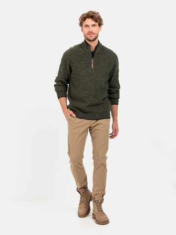 CAMEL ACTIVE Pullover in Grün