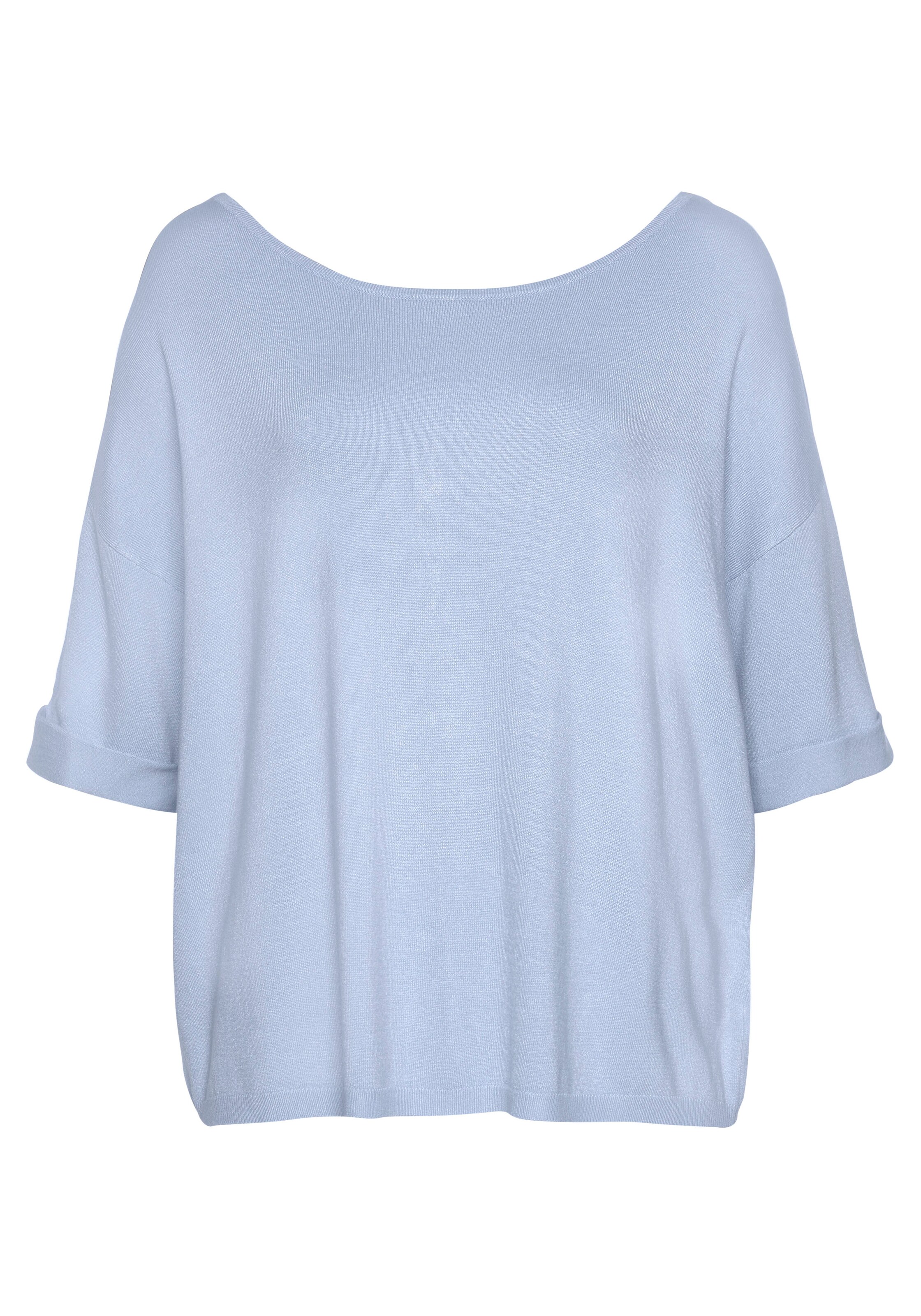 VIVANCE Sweater in Blue: front