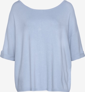 Pull-over VIVANCE en bleu : devant