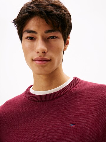 Pull-over 'ESS' Tommy Jeans en rouge