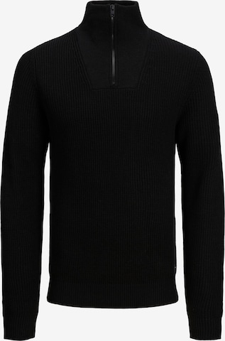 JACK & JONES Sweater 'Paul' in Black: front