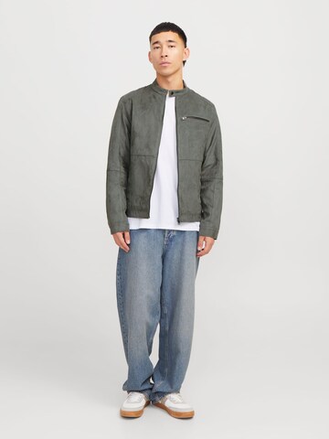 JACK & JONES Between-season jacket 'Dylan' in Grey