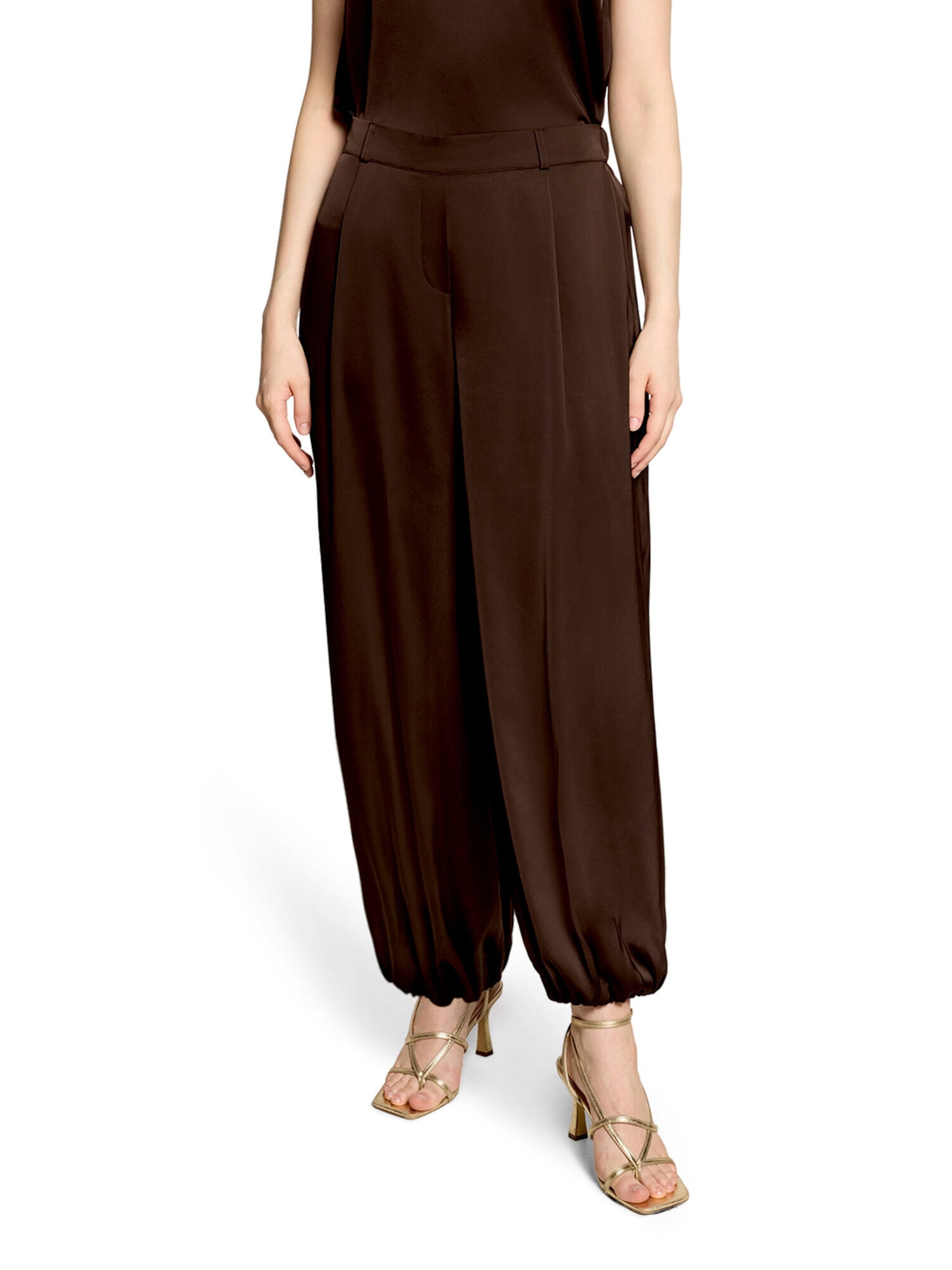 Loosefit Pantalon Vera Mont en marron