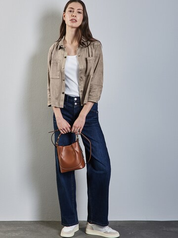 STREET ONE Bluse in Beige