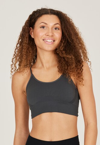 Athlecia Regular Sports Bra 'Foan' in Grey: front