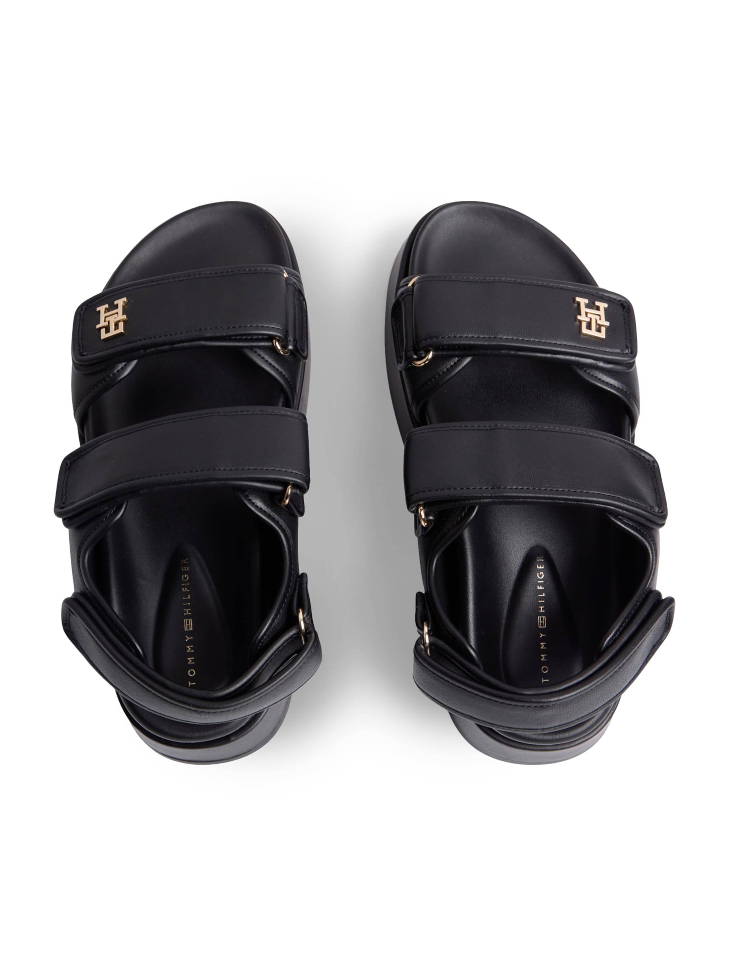 TOMMY HILFIGER Sandały w kolorze czarny